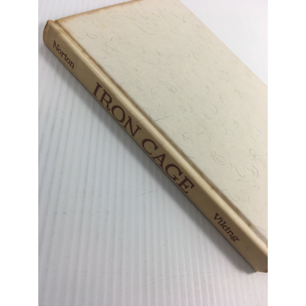 Vintage Book 1974 Iron Cage  Norton Viking Press First Edition